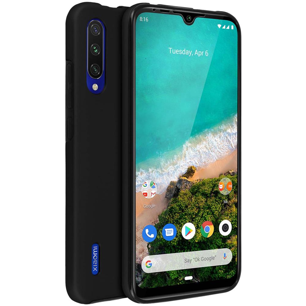 Cover Xiaomi Mi A3 Silicone Fronte Retro Nero - Foto 2