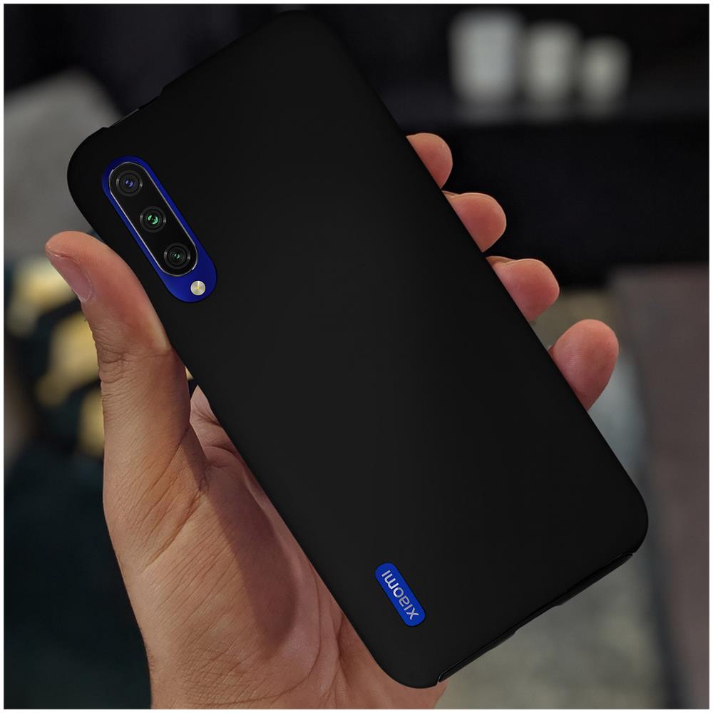 Cover Xiaomi Mi A3 Silicone Fronte Retro Nero - Foto 5