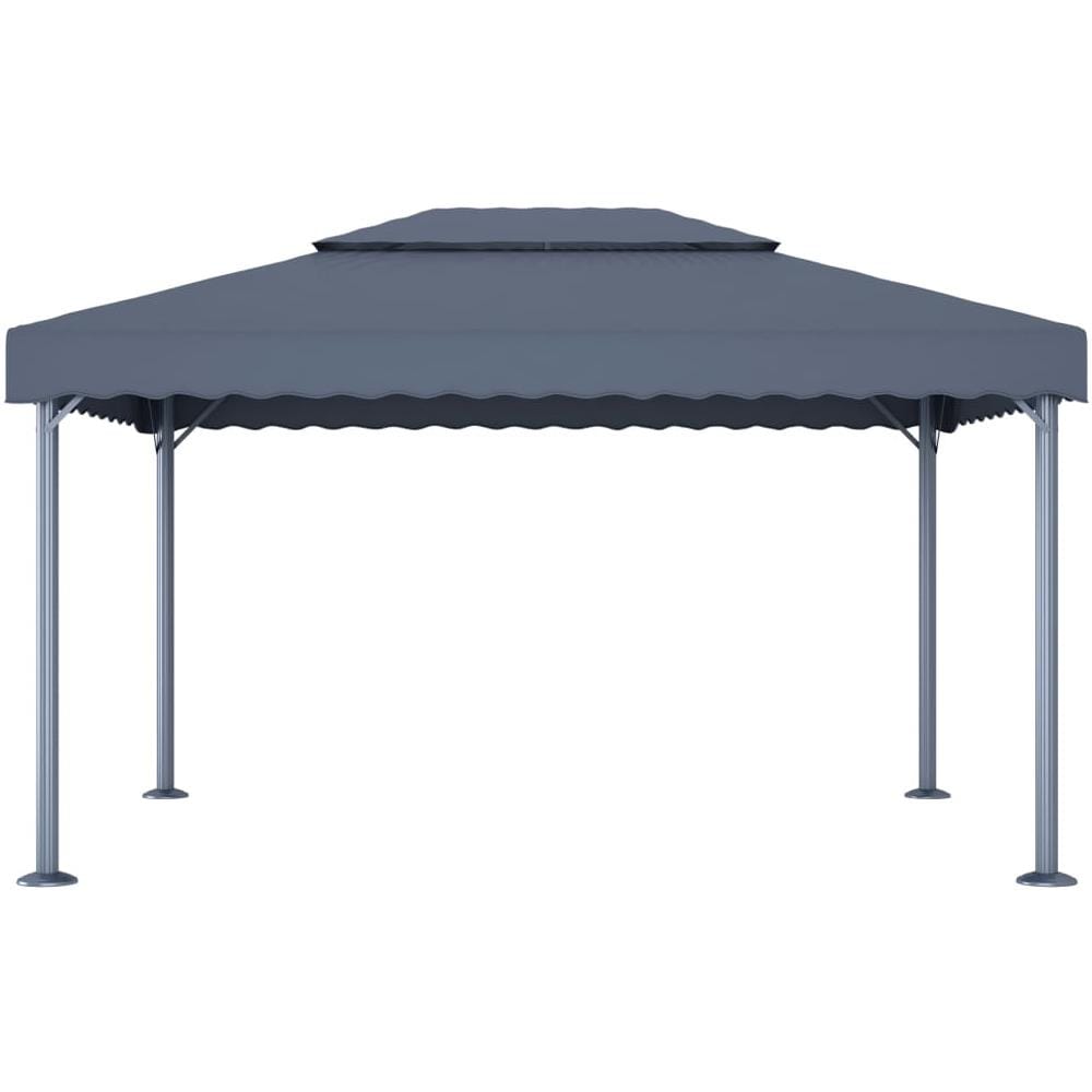 Gazebo 400x300 Cm Antracite Alluminio - Foto 2