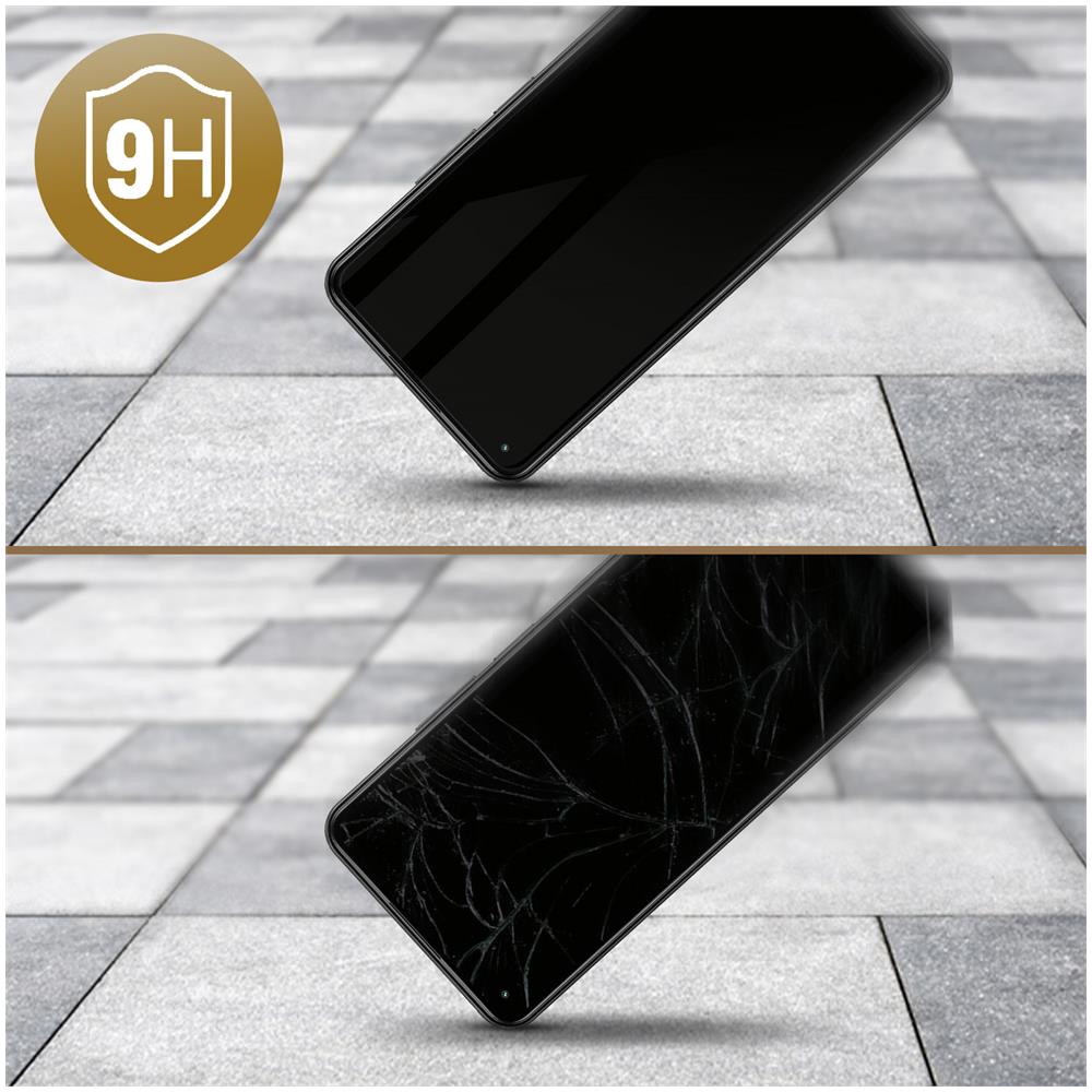 Salvadisplay Per Xiaomi 11 Lite 5g Ne / Mi 11 Lite 5g Antibatterico, Nero Transparente - Foto 2