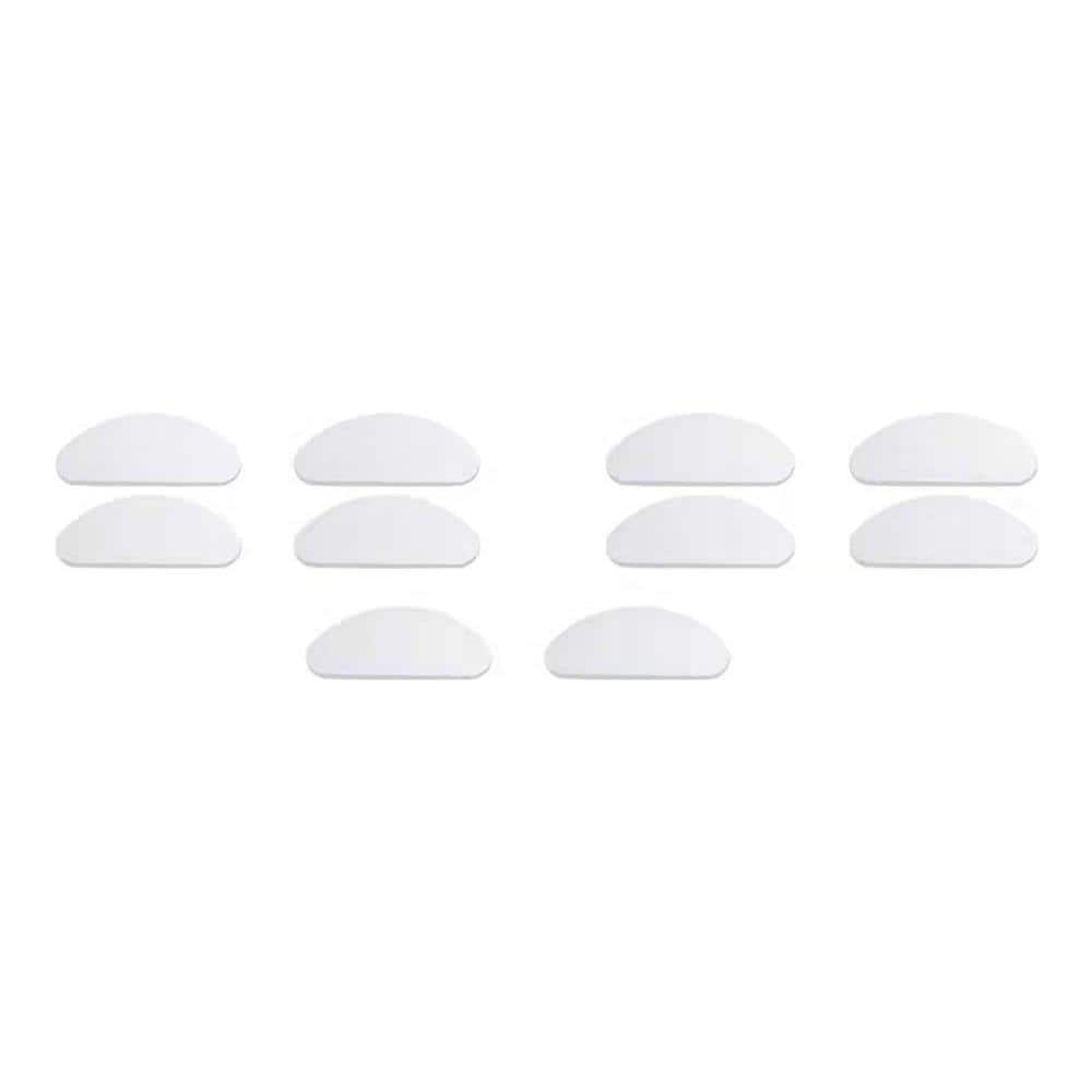 Protezione Naso Per Occhiali Silicone Trasparente 5 Paia (19 Mm) - Foto 1