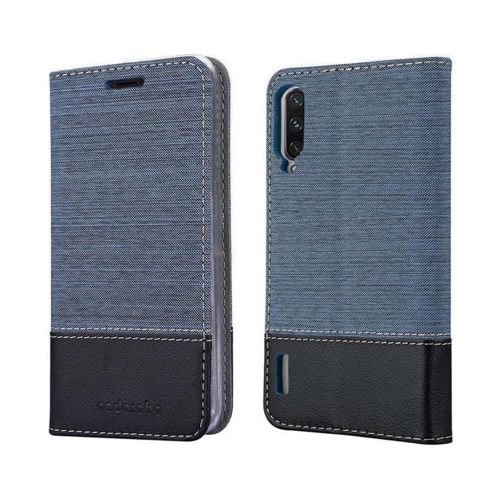 Custodia Compatibile Con Xiaomi Mi Cc9 In Blu Scuro Nero - Coperchio Protettiva Con Chiusura Magnetica, Funzione Stand E Tasca Per Le Carte - Foto 8