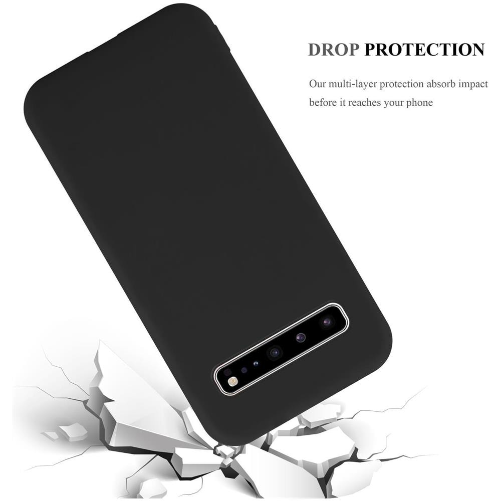 Custodia Compatibile Con Samsung Galaxy S10 5g In Candy Nero - Coperchio Protettivo In Silicone Tpu Flessibile - Foto 8