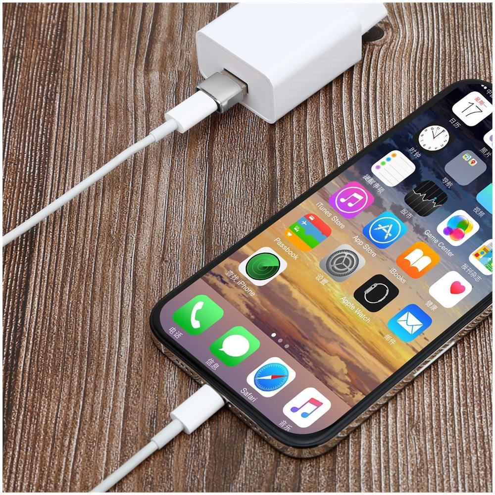 Adattatore Usb In Argento - Convertitore Adattatore Da Usb C A Usb - Foto 2