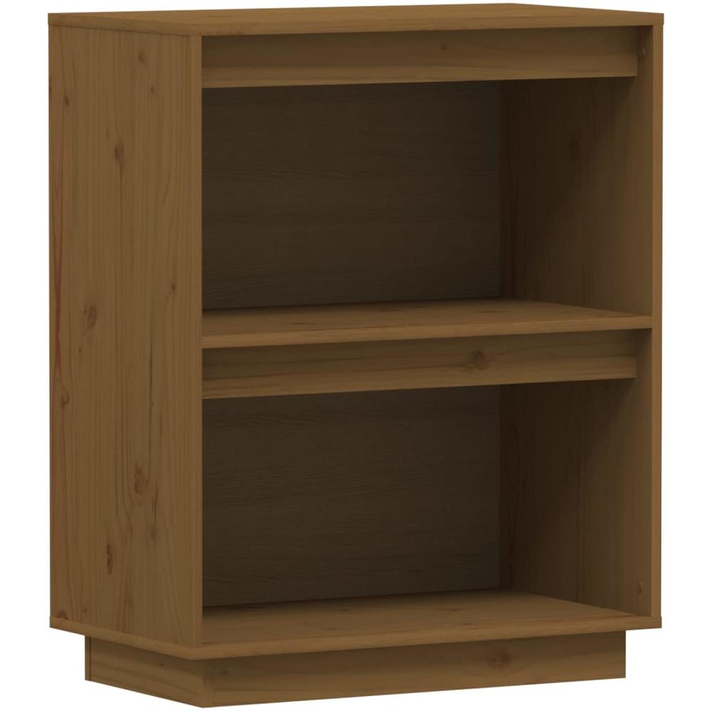 Mobile Consolle Miele 60x34x75 Cm In Legno Massello Di Pino - Foto 2