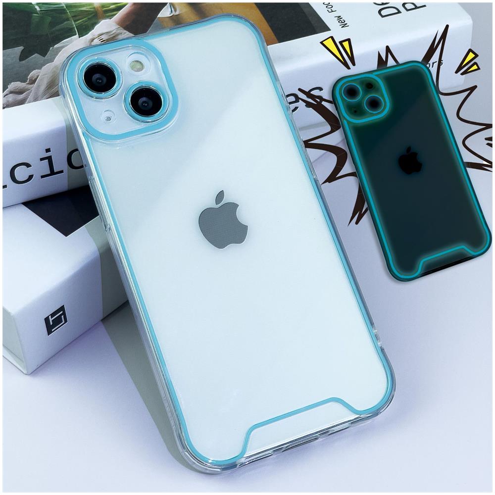 Custodia Per Cellulare Luminosa Blue Iphone14 - Foto 5