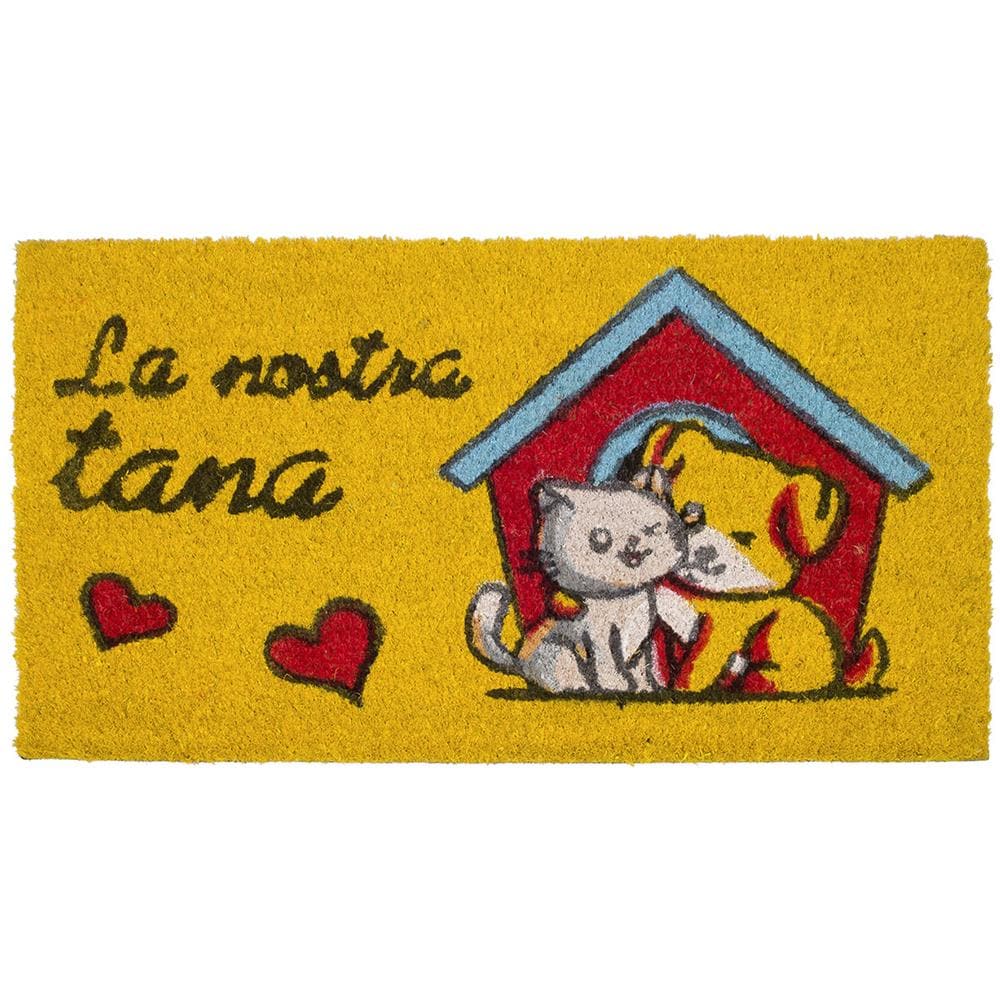 Zerbino Entrata Ingresso Casa Esterno Antiscivolo In Cocco Funny Tana - Foto 1