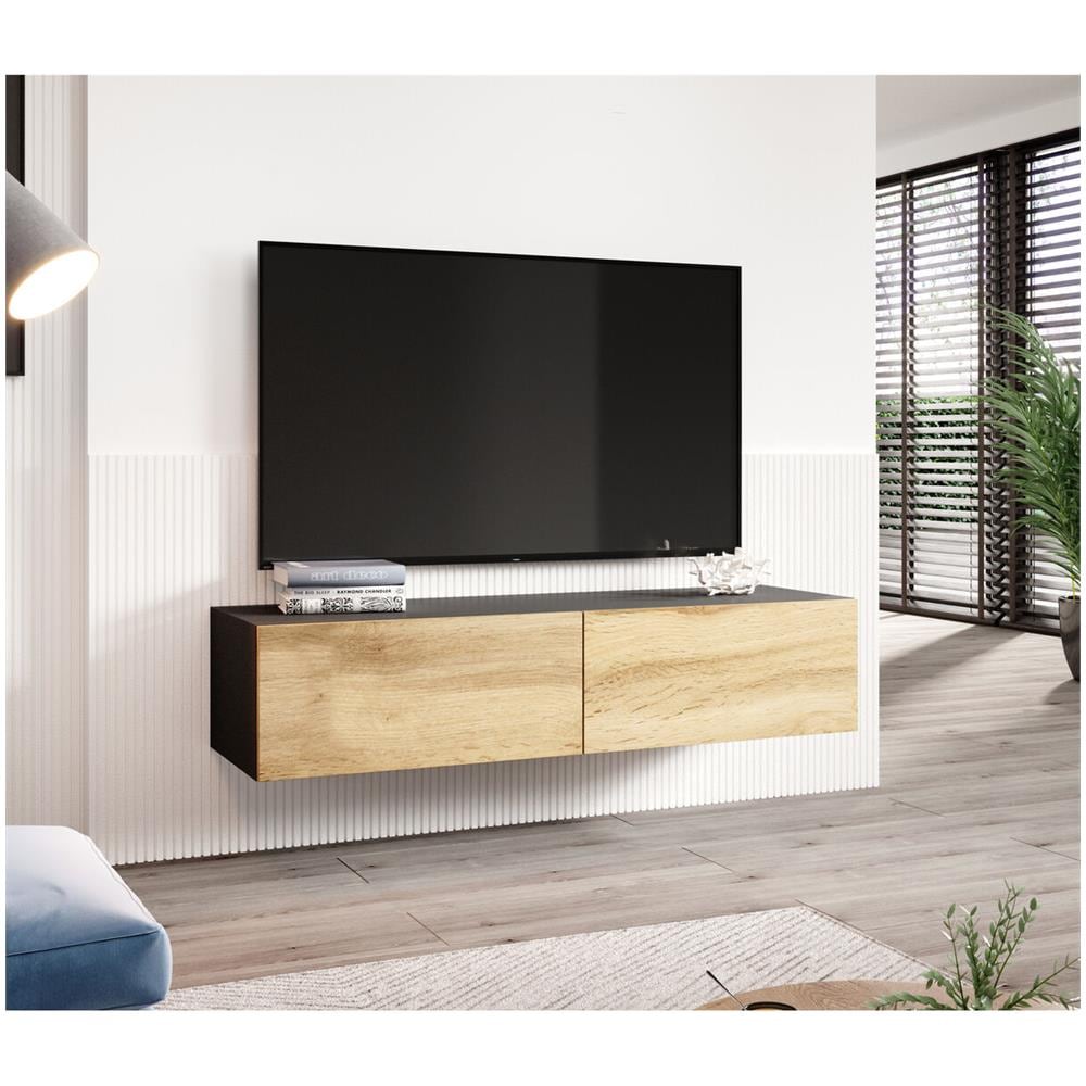 Mobile Tv Rtv Vigo140 C /dw Nero 140 X 30 X 40 Cm - Foto 2