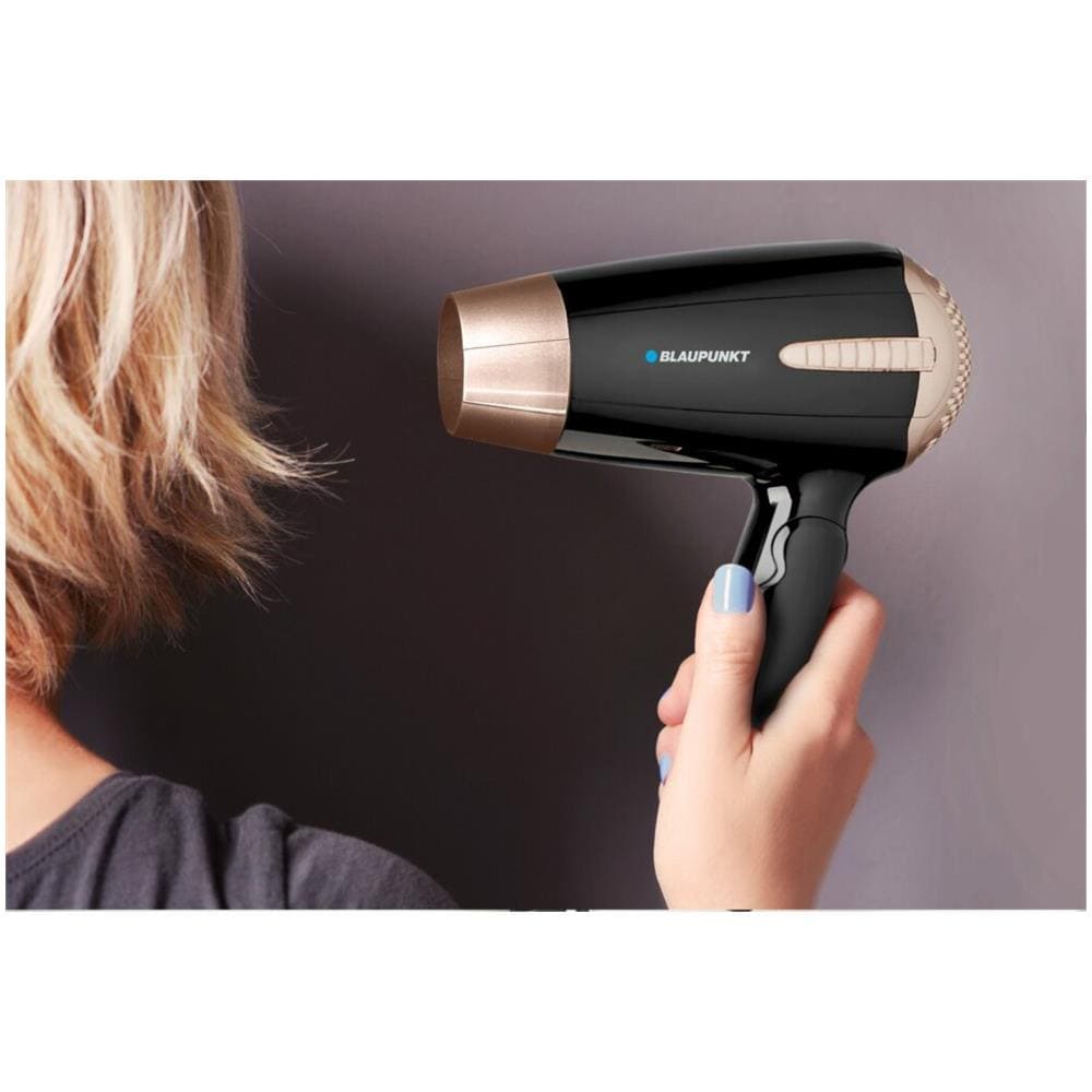 HDD301BK asciuga capelli 1200 W Nero, Oro - Foto 3