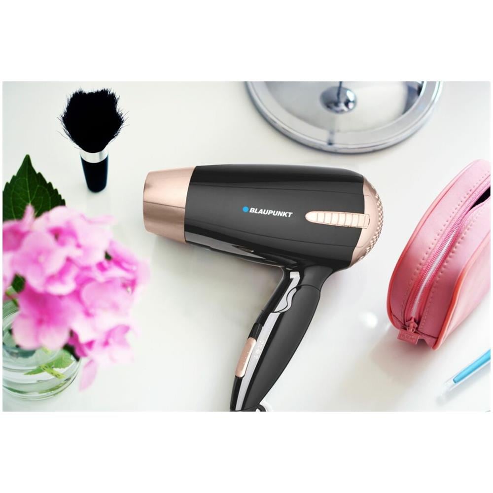 HDD301BK asciuga capelli 1200 W Nero, Oro - Foto 2