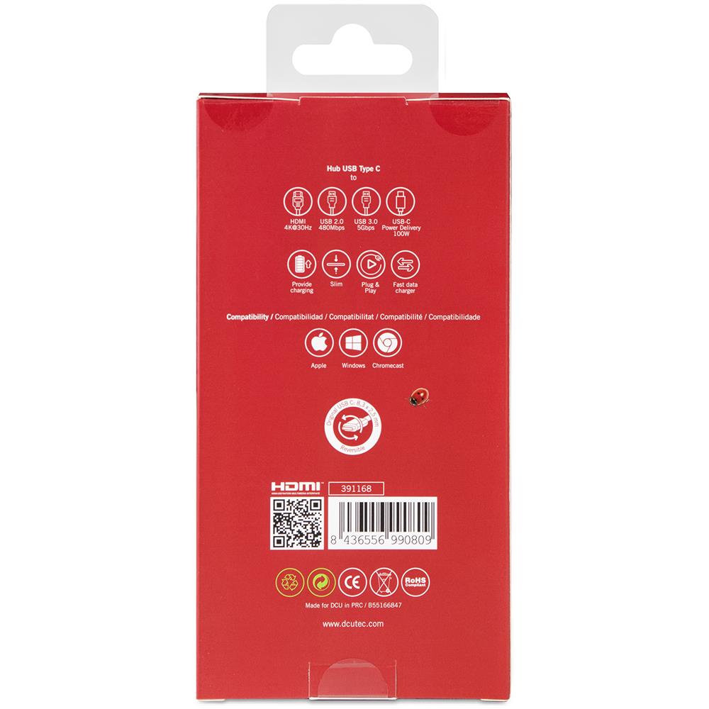 391168 hub di interfaccia 2 x USB 3.2 Gen 2 (3.1 Gen 2) Type-C 480 Mbit /s Grigio - Foto 2