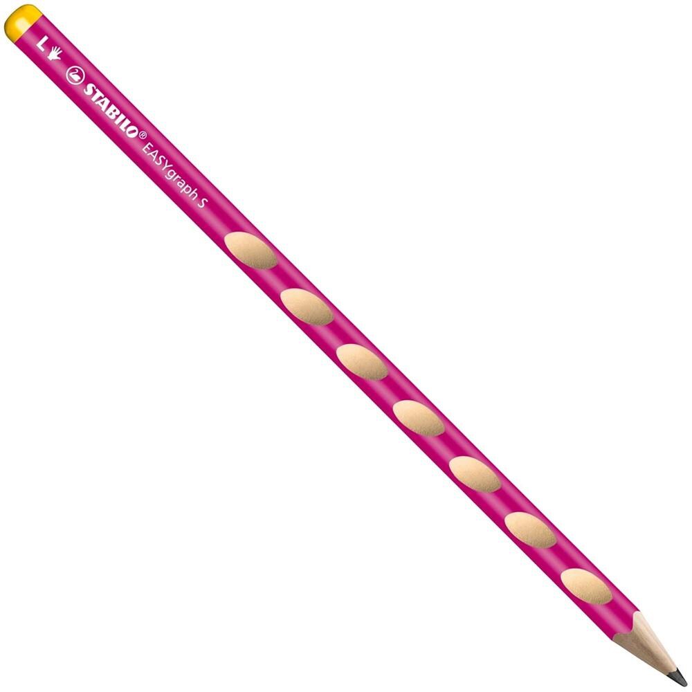 EASYgraph S - School Set - Rosa - per Mancini - con Gomma + Temperino - Foto 2