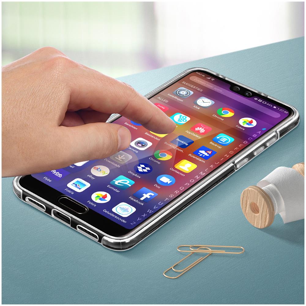 Cover Integrale Fronte + Retro Trasparente Huawei P20 Pro - Foto 2