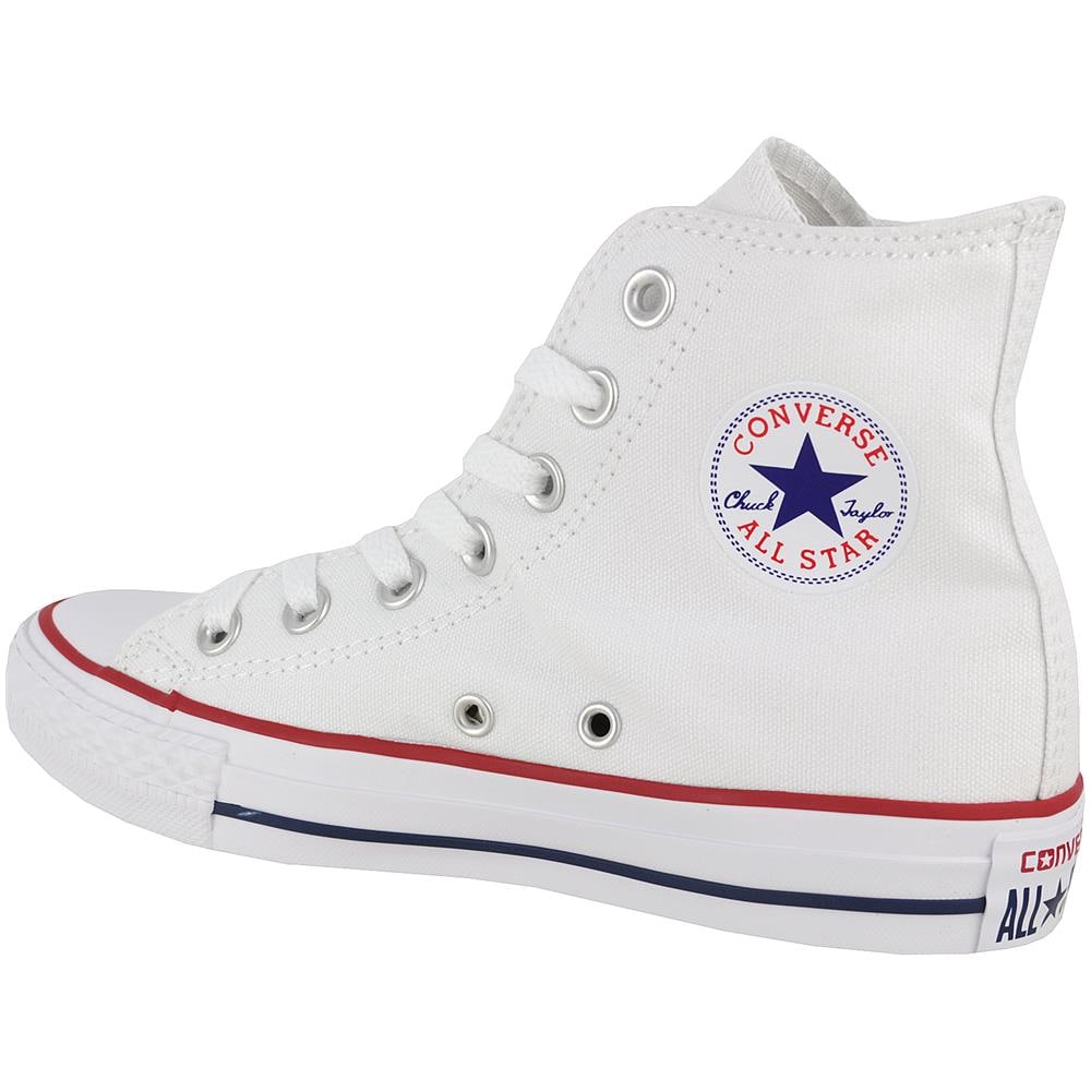Chuck Taylor All Star Core Hi Bianco Sneakers Alte Unisex All Star Bianco 42 - Foto 22