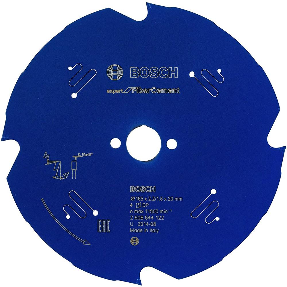 Lama per sega circolare Expert for Fiber Cement 165 x 20 x 2,2 mm, 4 - Foto 1
