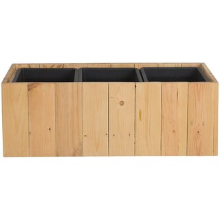 Vaso Legno Naturale - Cesti Per Piante