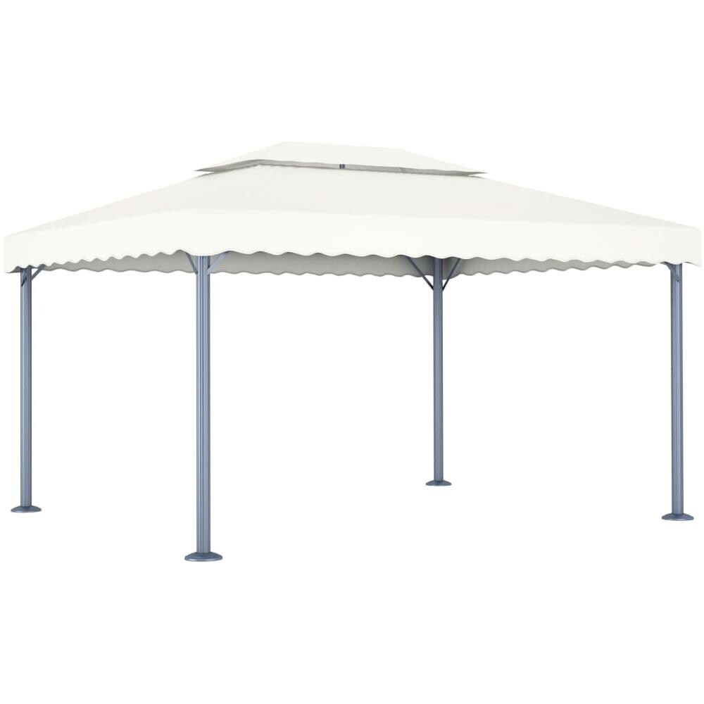 Gazebo 400x300 Cm Crema Alluminio - Foto 1