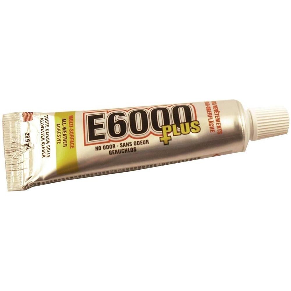 Eclettici Products Inc. E6000 Pi Multi-purpose Chiaro Colla Impermeabile E Verniciabile Forte Adesivo Flessibile Del Mestiere Per Legno Vetro Tessuto Ceramica Metallo E Di Pi 26.6ml - Foto 2