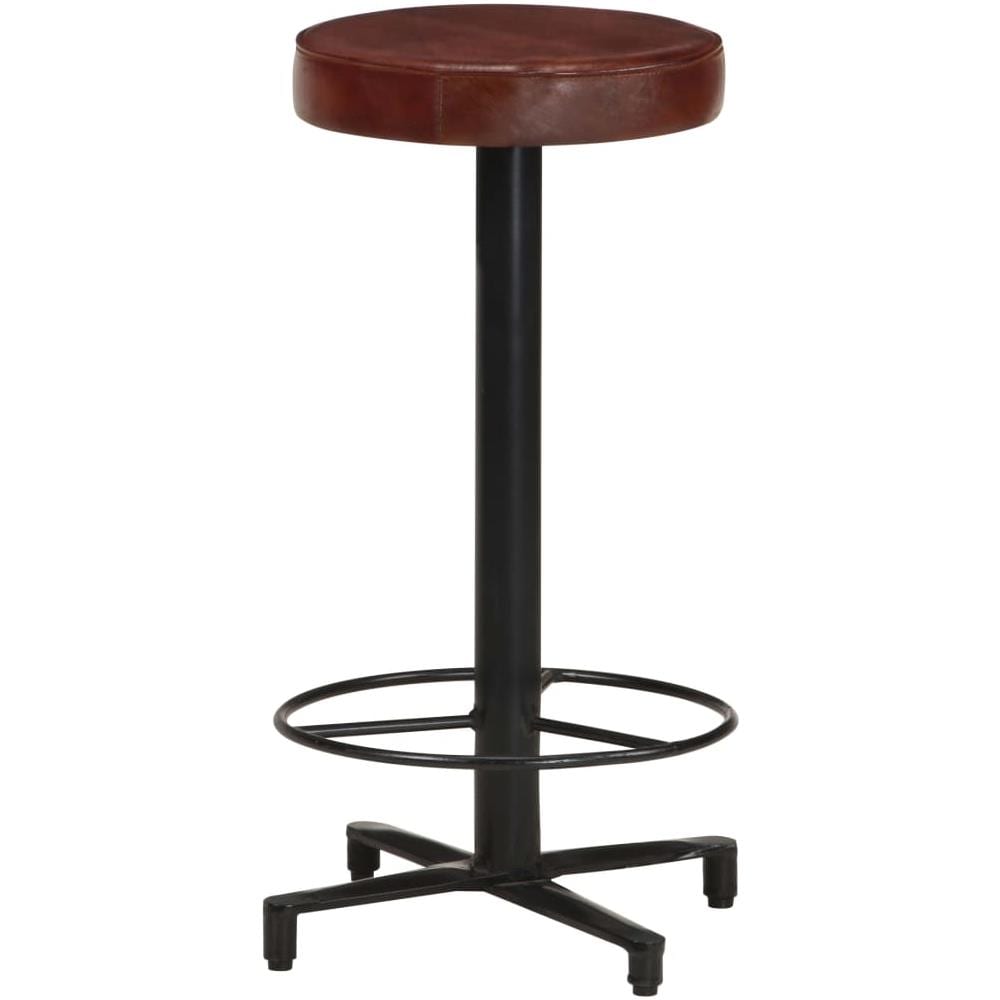 Sgabelli Da Bar 2 Pz 66 Cm In Vera Pelle - Foto 2