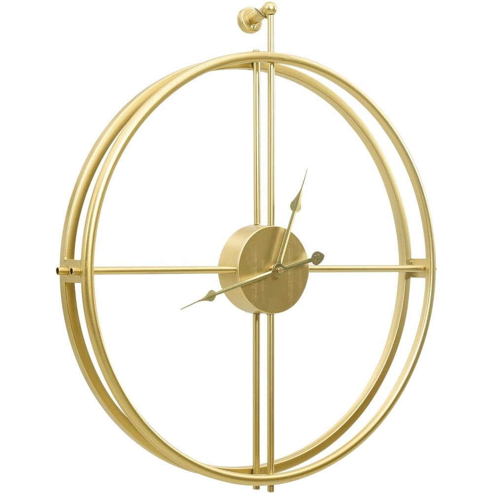 Orologio da Parete Oro 52 cm in Ferro - Foto 2