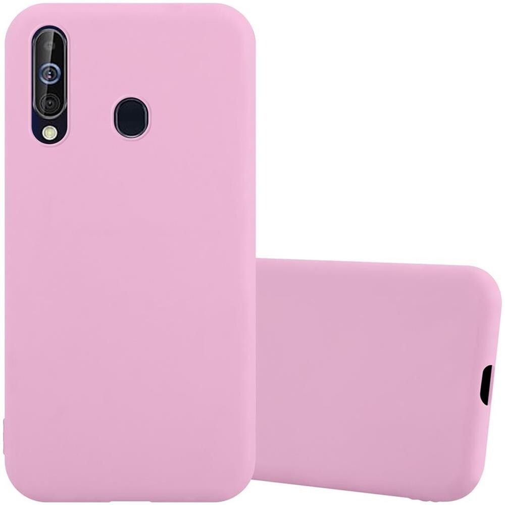 Custodia Compatibile Con Samsung Galaxy A60 / M40 In Candy Rosa - Coperchio Protettivo In Silicone Tpu Flessibile - Foto 1