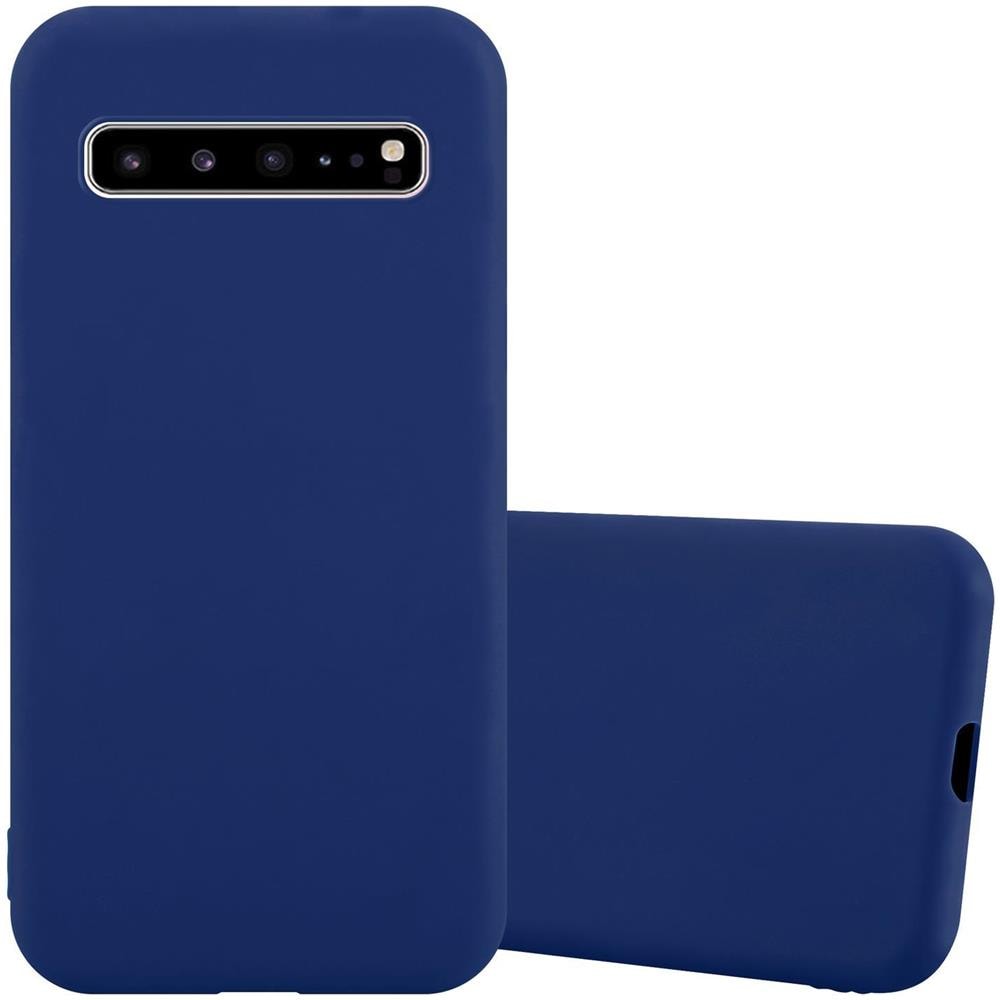 Custodia Compatibile Con Samsung Galaxy S10 5g In Candy Blu Scuro - Coperchio Protettivo In Silicone Tpu Flessibile - Foto 1