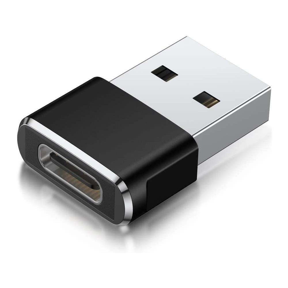 Adattatore Usb In Nero - Convertitore Adattatore Da Usb C A Usb - Foto 1