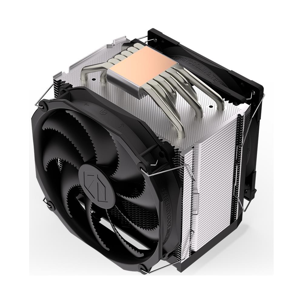 Dissipatore ad Aria Fortis 5 Dual Fan per Socket LGA 1200 (Socket H5), LGA 1366 (Socket B), LGA 1700, LGA 2011 (Socket R), LGA 2011-v3 (Socket R), LGA 2066, LGA 775 (Socket T), Socket AM2+, Socket AM3+, Socket AM4, Presa di corrente AM5, Socket FM1, Socket FM2+ - Foto 10