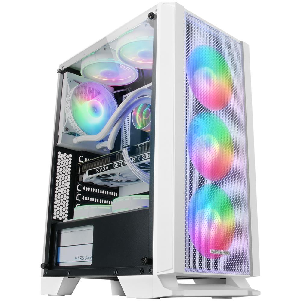 Case MCCW Midi Tower ATX / micro ATX / Mini-ITX 1x USB 3.2 Colore Bianco (Finestrato) - Foto 1