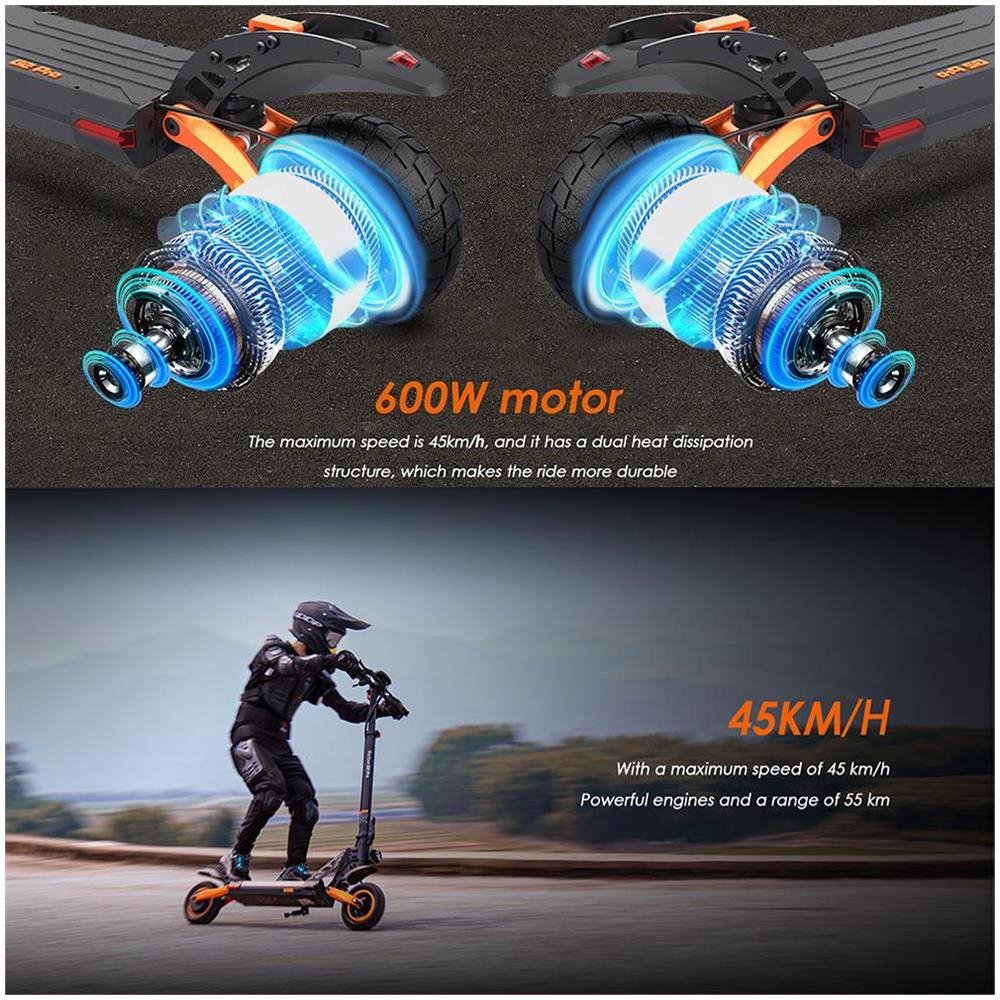 Monopattino Elettrico G2 Pro, 600 W 48 V, Portata Massima 55 Km, Batteria 15 Ah, Pneumatico 9"" - Foto 1