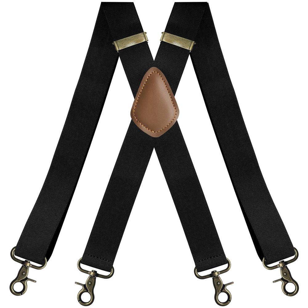 Bretelle Elastiche Con Incrocio Sulla Schiena Black - Foto 1