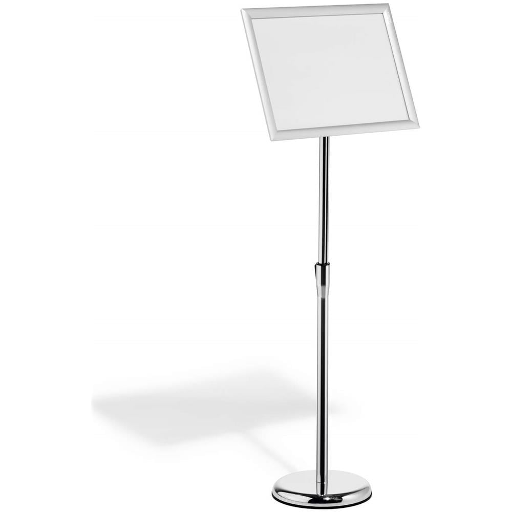 Durable 479923, Stand informativo, A3, Alluminio, Plastica, Acciaio, Argento, Orizzontale/Verticale, 1290 mm - Foto 2