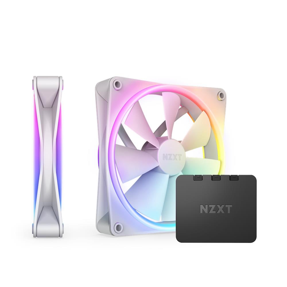 F140 RGB DUO Twin Pack Case per computer Ventilatore 14 cm Bianco 2 pz - Foto 1