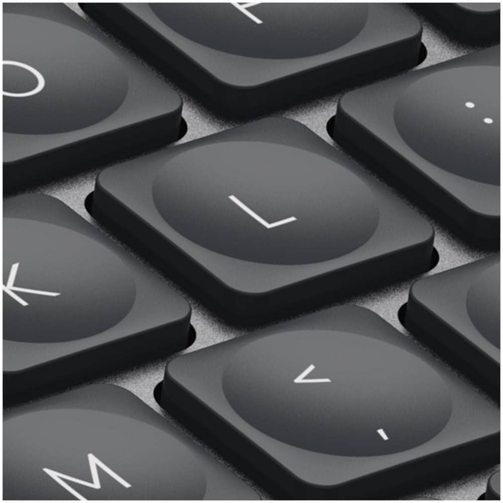 Tastiera Wireless 920-010495  per Desktop (Layout Inglese) Colore Grafite - Foto 2