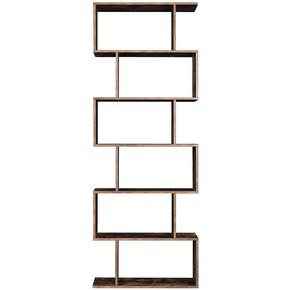 Libreria Valora LBC61BX in truciolare melaminico marrone rustico - Foto 7