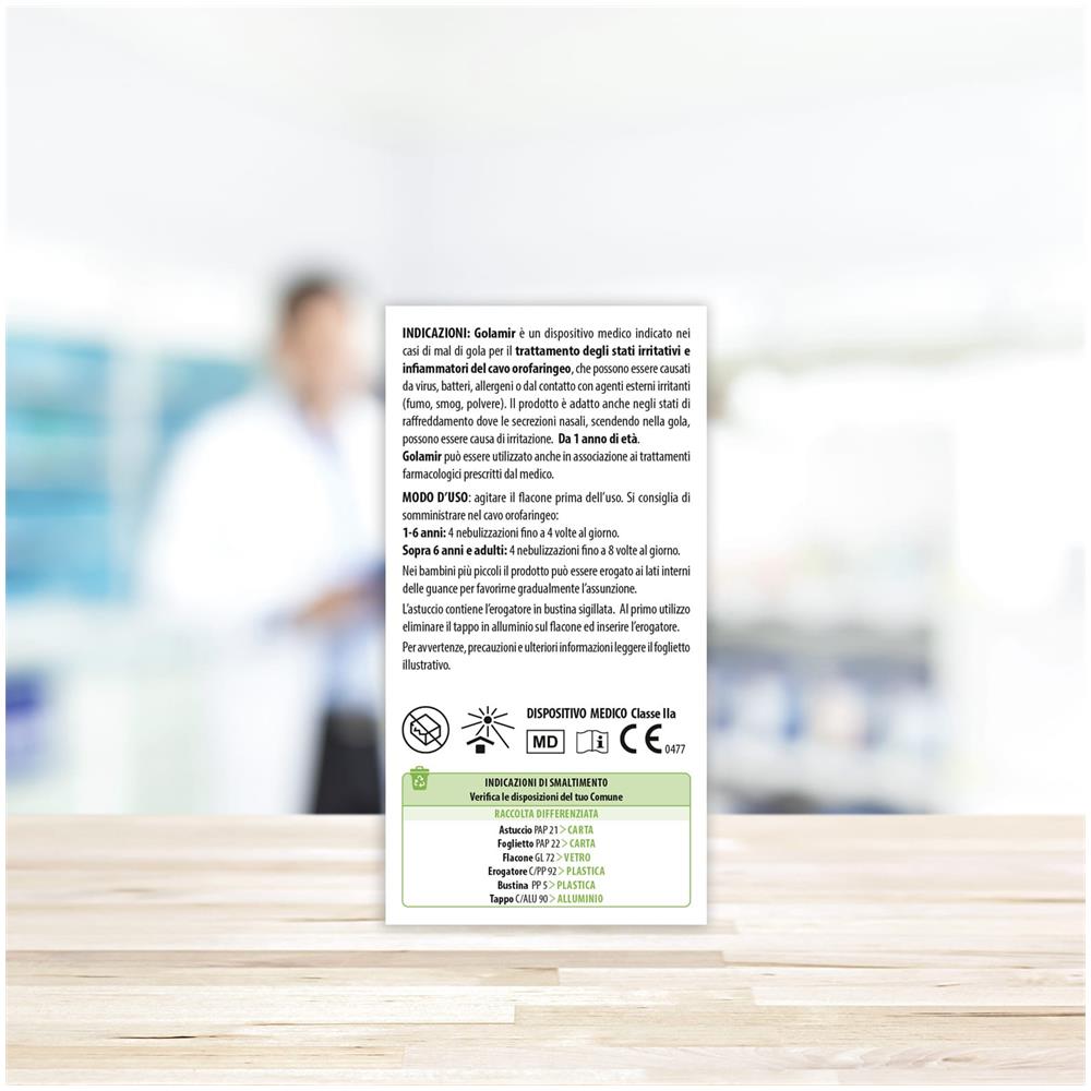 Golamir Spray No Alcol 30 ml - Foto 2