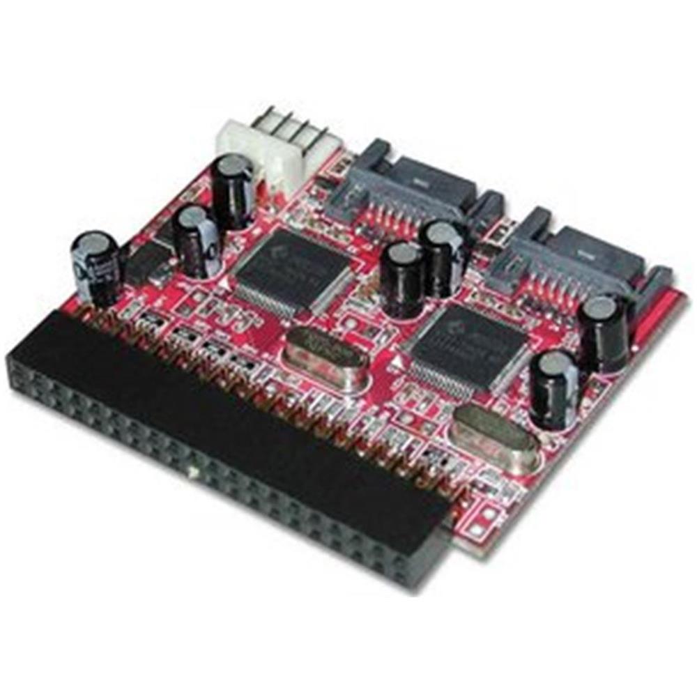 Adattatore 2 x Serial ATA a Mainboard IDE - Foto 3