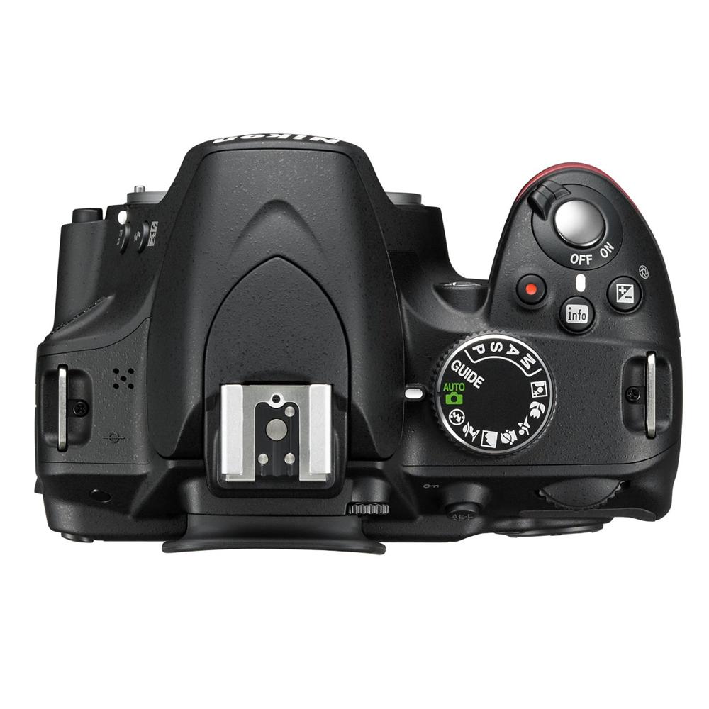 D3200 Nero Kit 18-55 VR II Sensore CMOS Risoluzione 24,2 Mpx Processore EXPEED 3 Display 3" Filmati Full HD - Foto 4