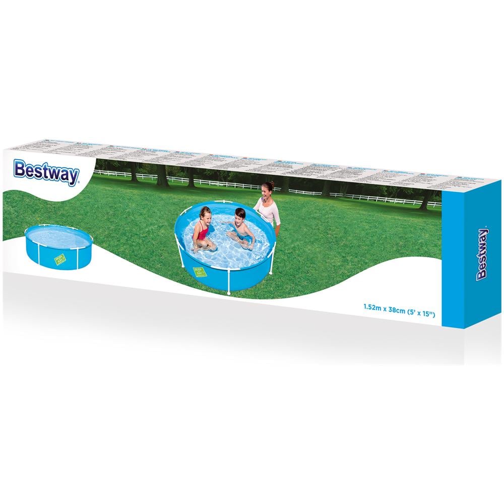 La Mia Prima Piscina Steel Pro Frame, Struttura Metallo, Ø 152xh. 38 Cm - Foto 2