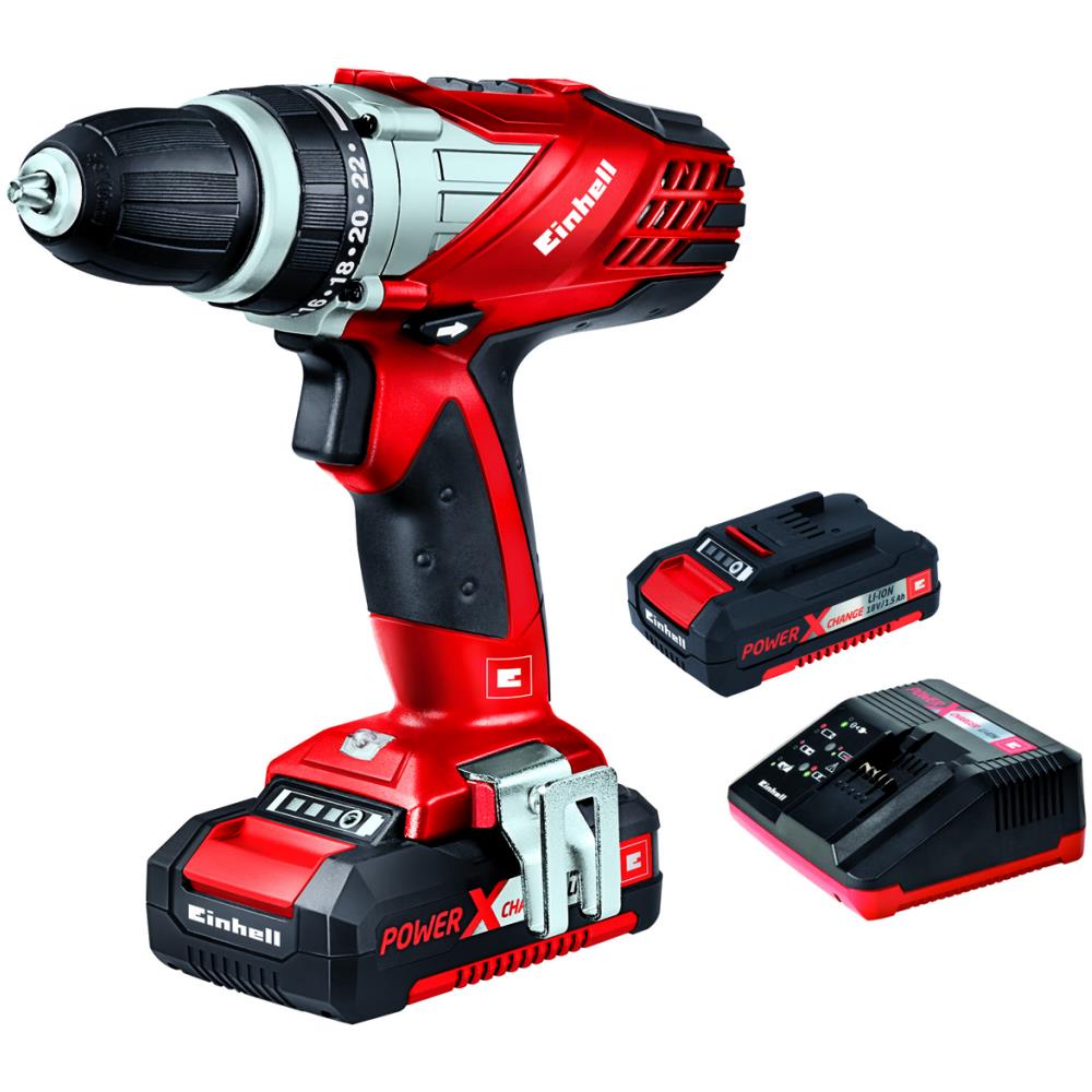 Trapano senza Fili a 2 Batterie ricaricabili TE-CD 18 Li  - Foto 1