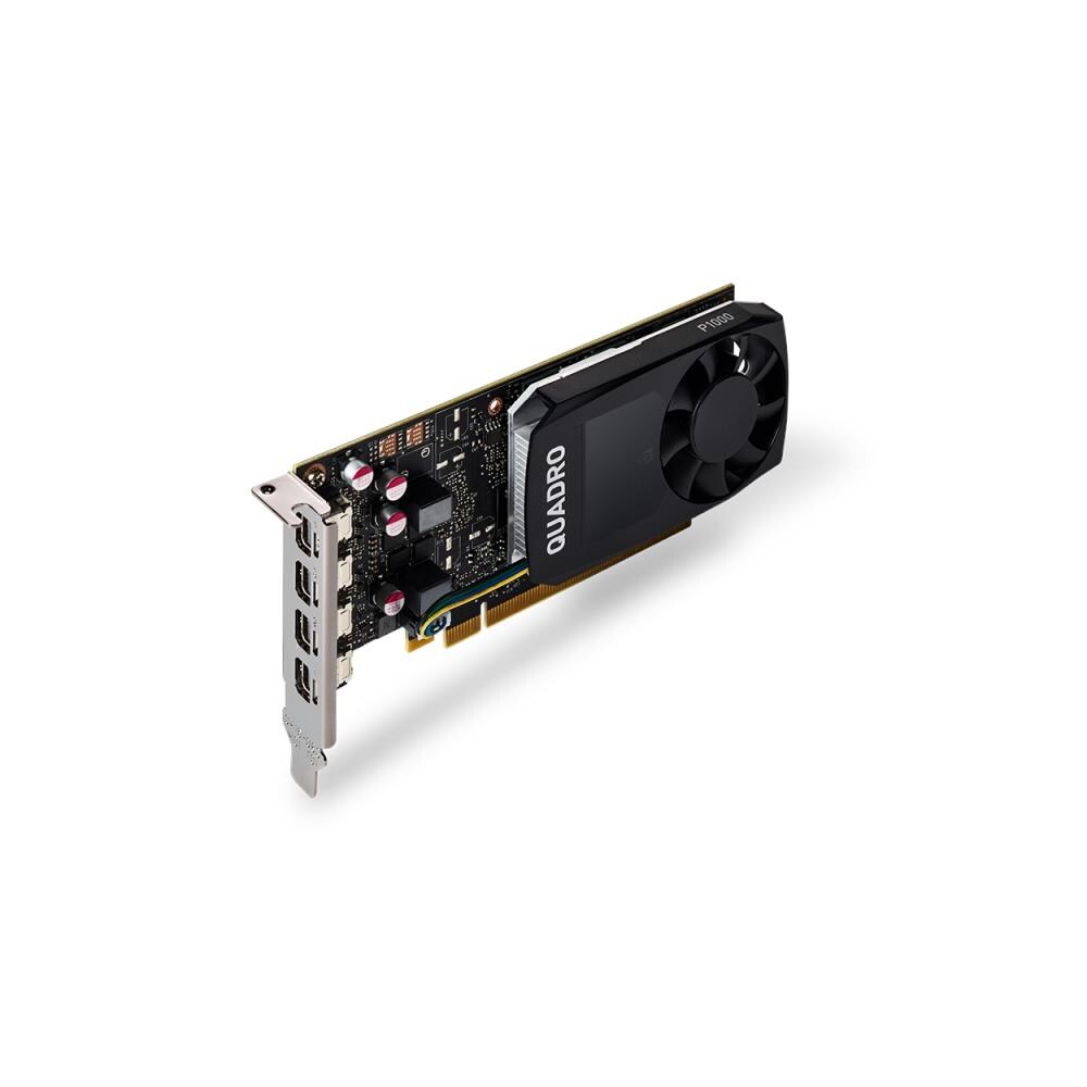 Scheda Video NVIDIA Quadro P1000 DVI 4 GB GDDR5 / PCI Express 3.0 x16 / 4 x Mini Display Port  - Foto 2