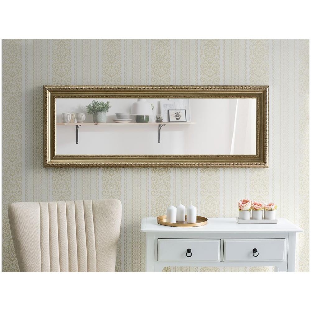 Specchio Da Muro Con Cornice Oro / argento 51x141cm Aurillac - Foto 2