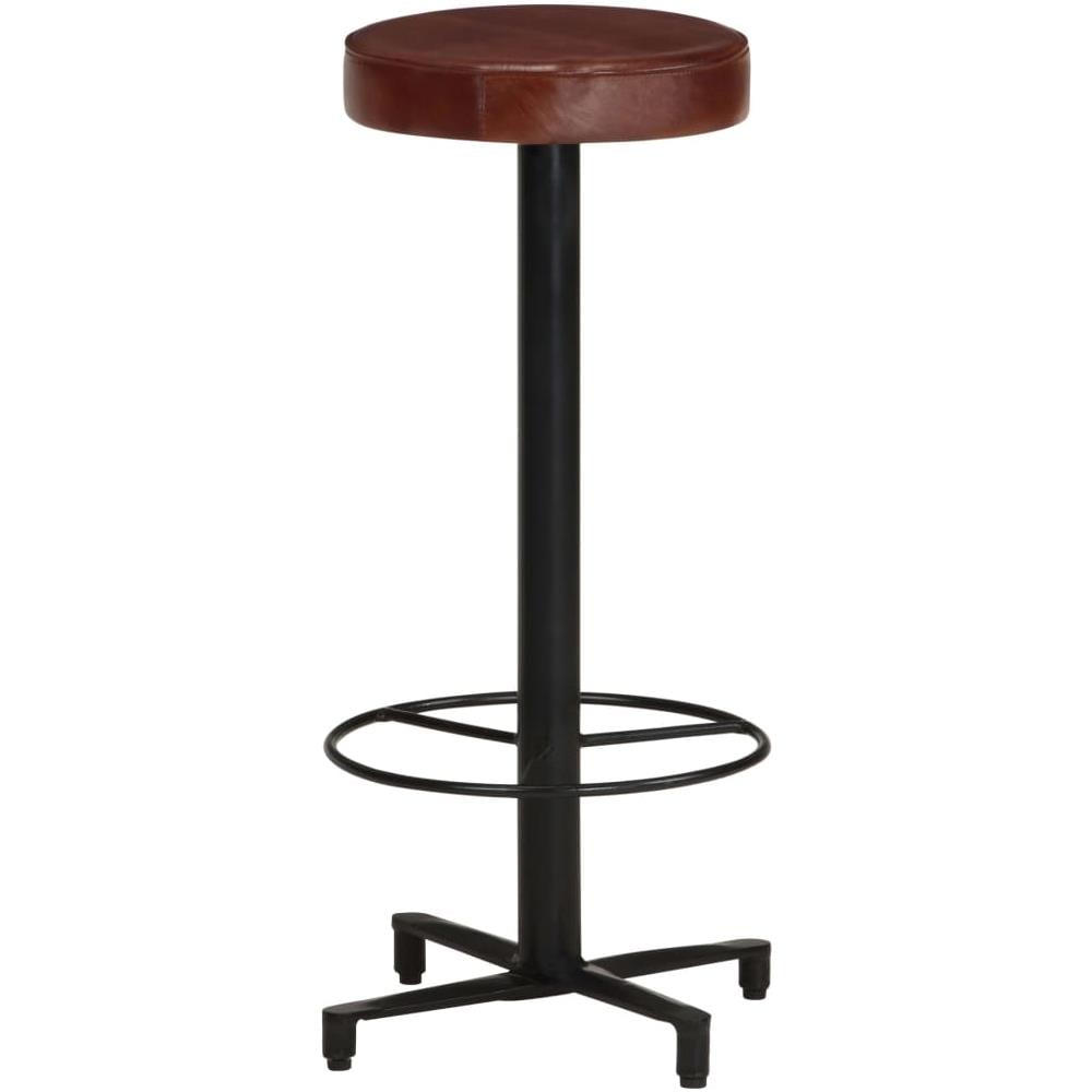 Sgabelli Da Bar 2 Pz 76 Cm In Vera Pelle - Foto 2