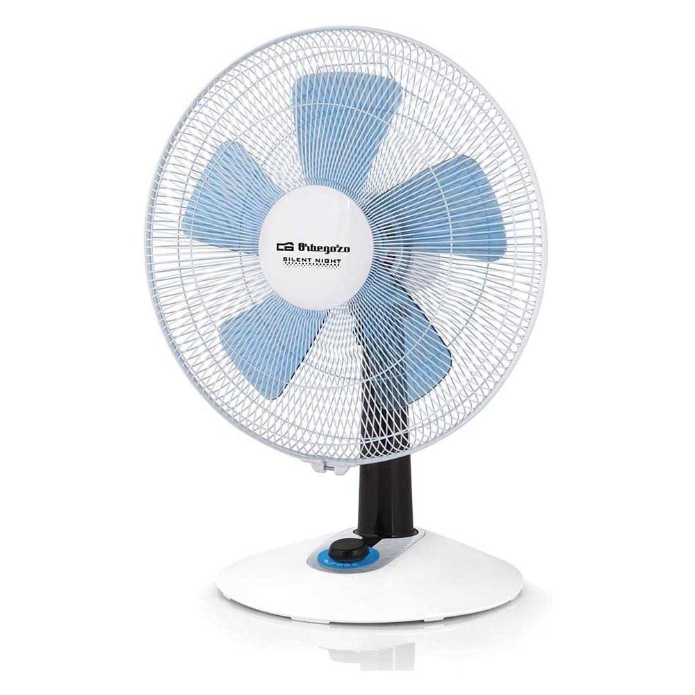 TF0148 Ventilatore USB da Tavolo Diametro 40 cm Colore Bianco / Blu - Foto 1