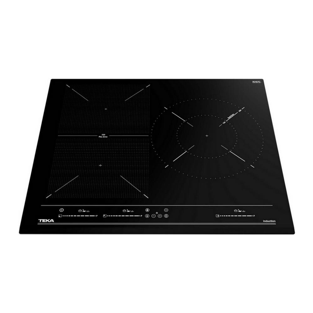 Piano Cottura A Induzione 60cm 3 Fuochi 8000w Nero - 112510015 - Foto 2