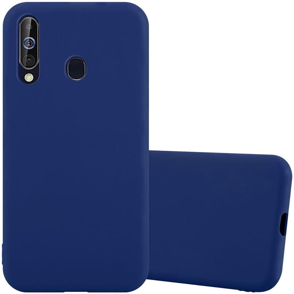 Custodia Compatibile Con Samsung Galaxy A60 / M40 In Candy Blu Scuro - Coperchio Protettivo In Silicone Tpu Flessibile - Foto 1