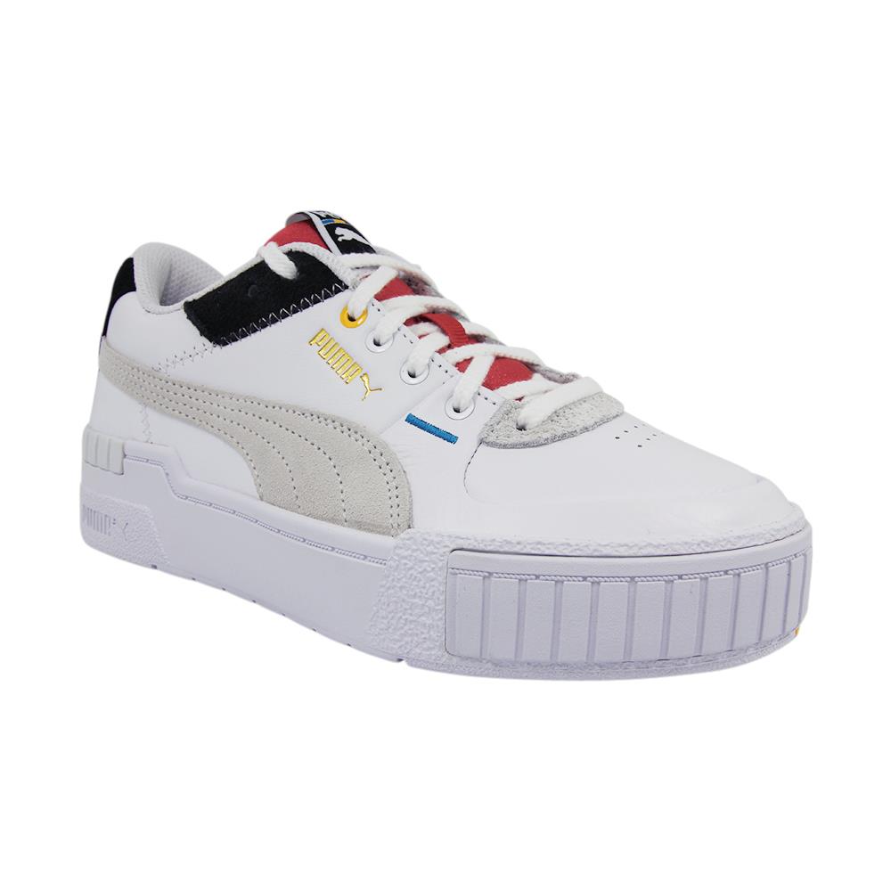 Cali Sport Wh Pelle Scarpe Sneakers Per Donna - Foto 2