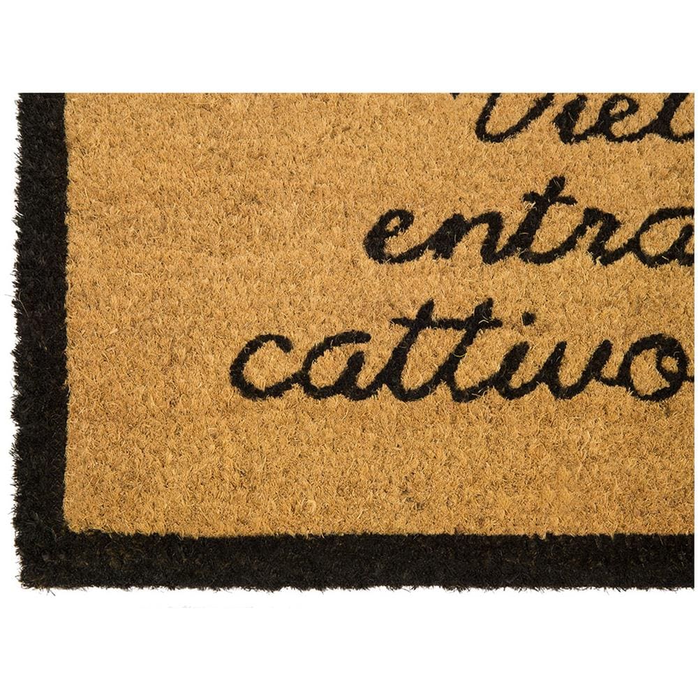 Zerbino Entrata Ingresso Casa Esterno Antiscivolo In Cocco Funny Vietato Entrare - Foto 2