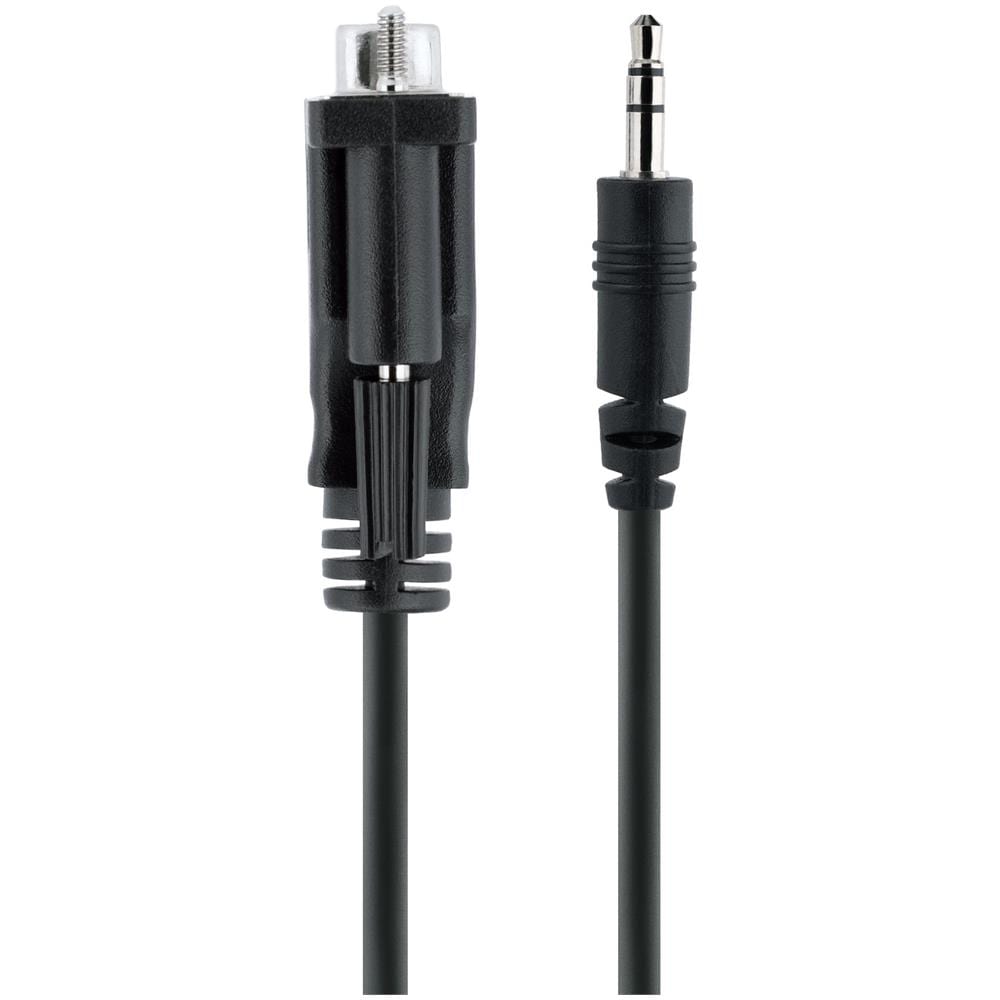 Cavo Seriale DB9 a Jack 3,5 mm da 1m - Adattatore Seriale RS232 9 pin a Jack 3,5 M /M per la Configurazione e Calibrazione di Dispositivi Seriali, Proiettori, Digital Signage e TV tramite Jack Audio - Foto 2