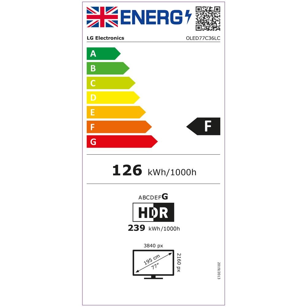 TV LED 4K Ultra HD 195.6" OLED77C36LC.AEK - Foto 3